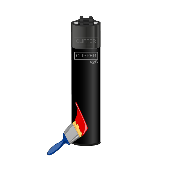 personalisiertes feuerzeug clipper