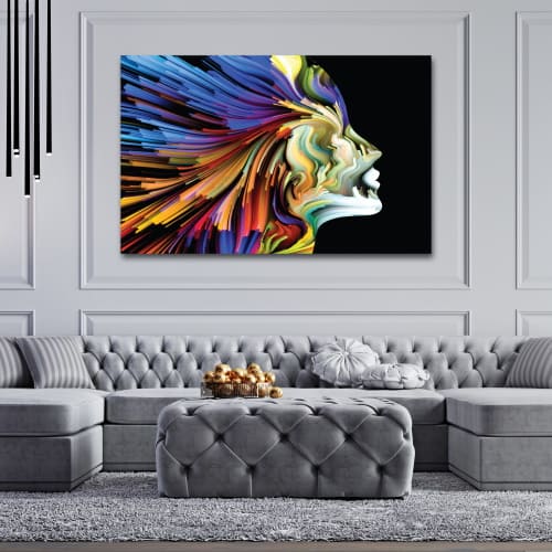 bilder wohnzimmer abstrakt