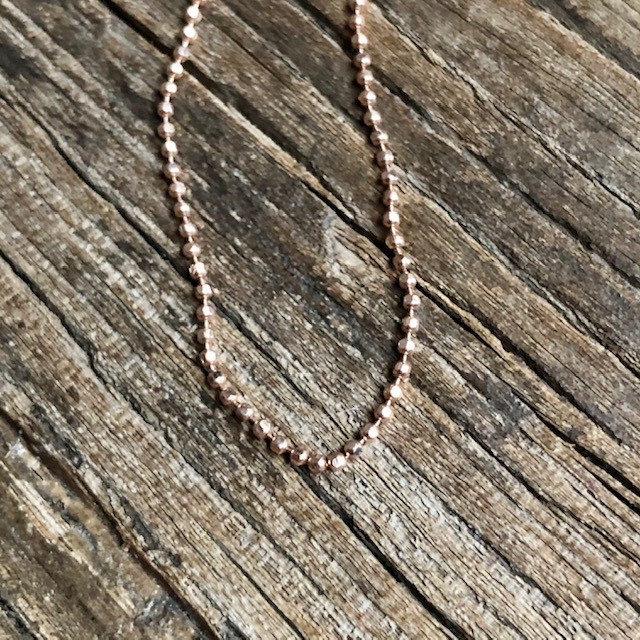 halskette rosegold damen