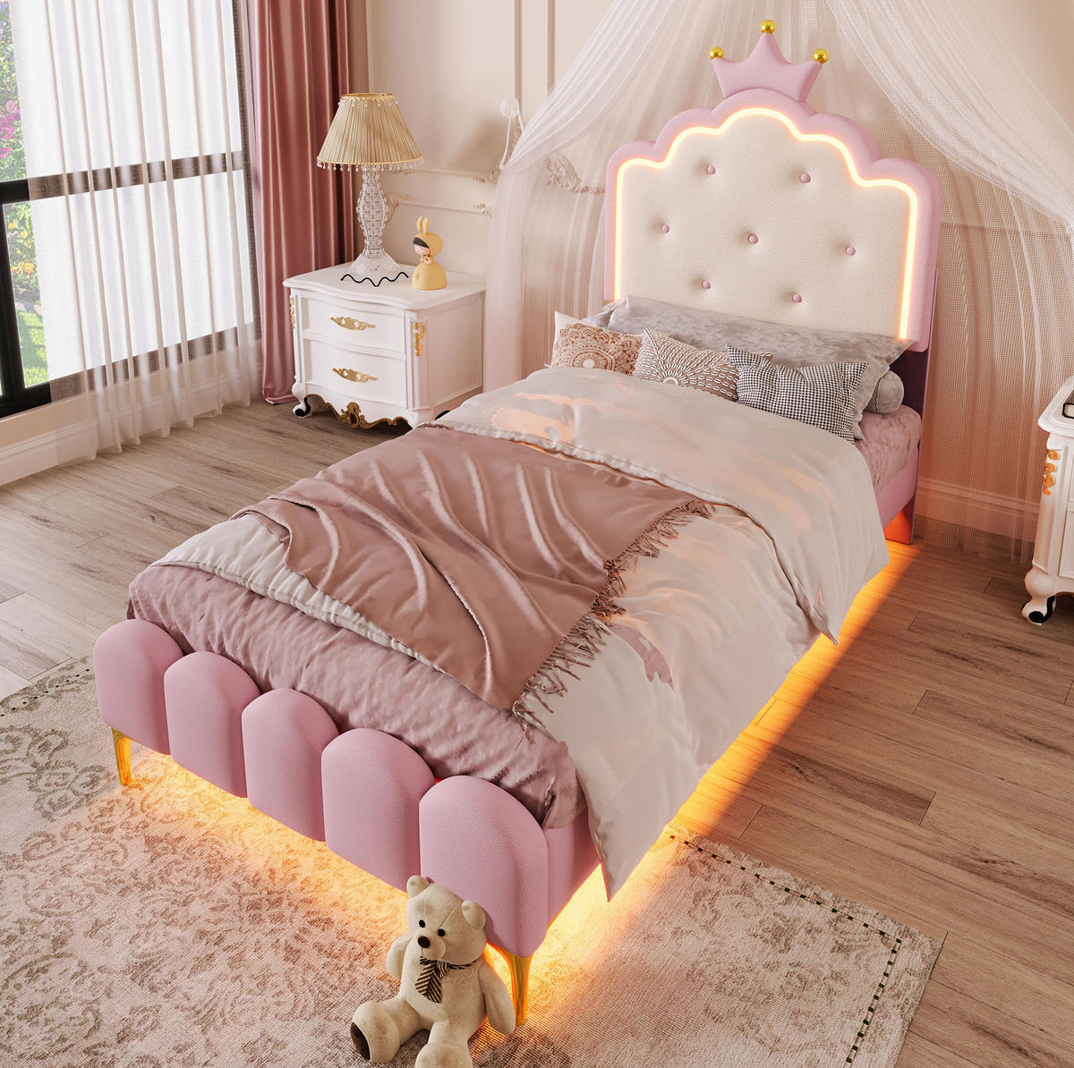 bett mit matratze und lattenrost 90x200