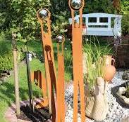 edelrost deko garten